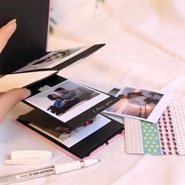 Evil Eye Mini Photo Album w/Stickers