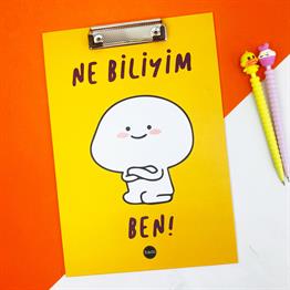 Ne Biliyim Ben Tasarımlı Sekreterlik 