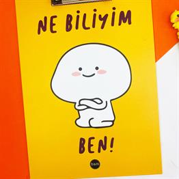 Ne Biliyim Ben Tasarımlı Sekreterlik 