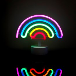 Neon Gökkuşağı Lamba İstoç Toptan