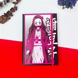 Nezeko Tasarımlı Lastikli Defter