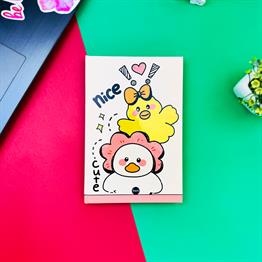 Nice Cute Tasarımlı Lastikli Defter