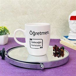 Öğretmen White Printed Mug