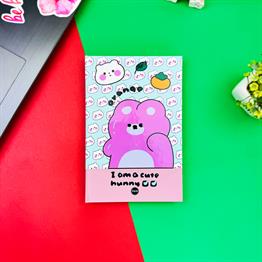 Orange Tasarımlı Lastikli Defter