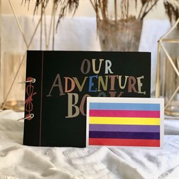 Our Adventure Book Photo Album w/Stickers