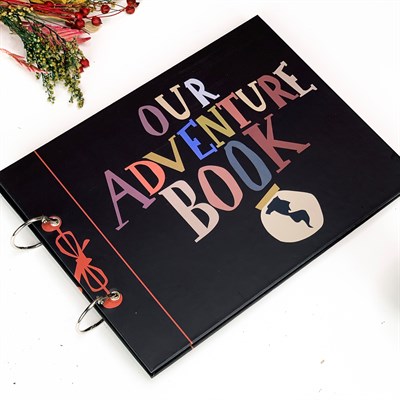Our Adventure Book Photo Album w/Stickers