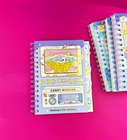 Oyun Konsolu Tasarımlı Hologram Kapak Defter x8