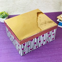 Special Gold Glittered Gift Box