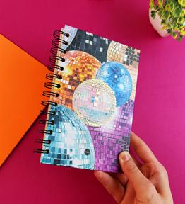 Özel Tasarım Spiralli 15*21 cm Dot Defter, Eskiz Defteri, Doodle Book - 2 SAYFA STICKER HEDİYELİ