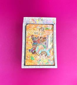 Paket İçinde 12 Adet Şeffaf Plastik Sevimli Kız Etiket x12