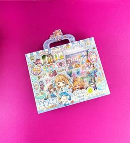 Paket İçinde 6 Adet 14,5x10 Cm Plastik Etiket + 6 Adet 7,5x10 Cm Plastik Etiket + 5 Adet Bant x8