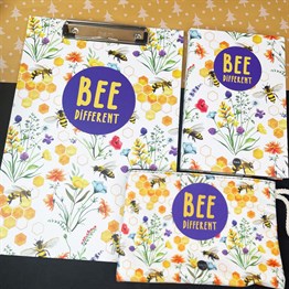 Paketli Arı Sekreterlik Defter Kalemlik Hediye Seti