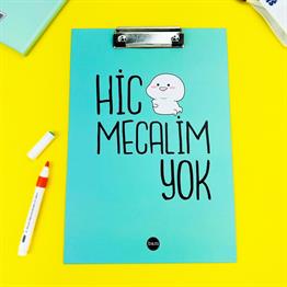 Paketli Hiç Mecalim Yok Sekreterlik Defter Kalemlik Hediye Seti