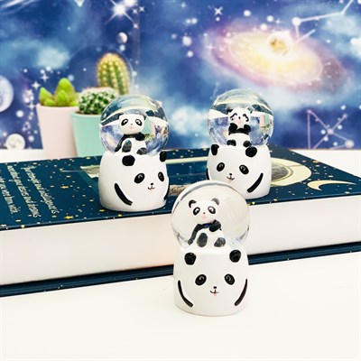 Panda Mini Işıklı Kar Küresi Toptan