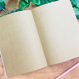 Panda Tasarımlı Dönüşümlü Kraft Defter