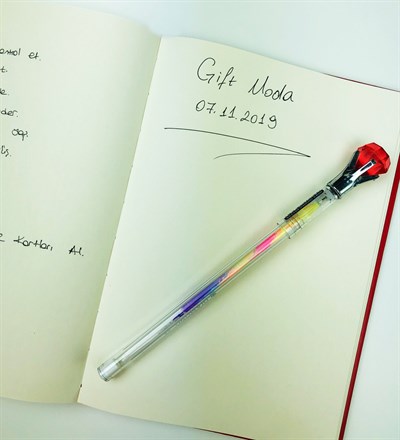 Panda Tasarımlı Lastikli Defter 