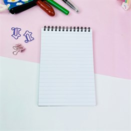 Panda Tasarımlı Spiralli Defter