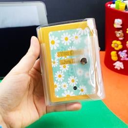 Papatya You Only Tasarımlı Kalemli PP Mini Çanta Defter