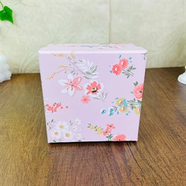 Pink Flower Gift Box - 3 Pcs Set