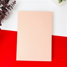 Pembe Renk Lastikli Defter	