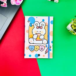 Pen Rabbit Tasarımlı Lastikli Defter