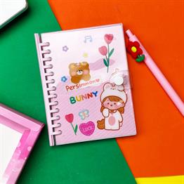Persimmon Tasarımlı Günlük Defter Ve Kalem Set 