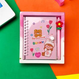 Persimmon Tasarımlı Günlük Defter Ve Kalem Set 
