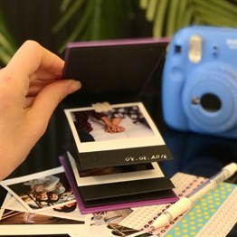 Pink Queen Mini Photo Album w/Stickers