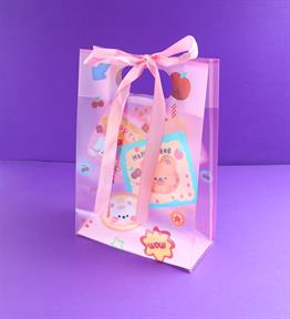 Plastik Çanta Kurdelalı 26x18 Cm x12