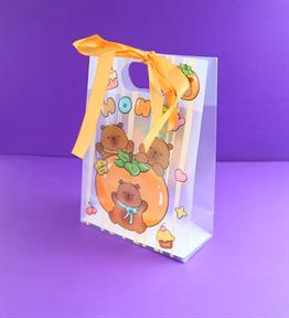 Plastik Çanta Kurdelalı 26x18 Cm x12