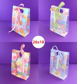 Plastik Çanta Kurdelalı x12