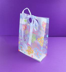 Plastik Çanta Kurdelalı 35x24 Cm x12