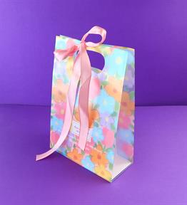 Plastik Çanta Kurdelalı 35x24 Cm x12