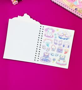 Prenses Tasarımlı  Sticker Book x24