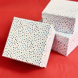Polka Dot Gift Box - 3 Pcs Set