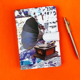 Retro Tasarım Mıknatıs Kapaklı Defter