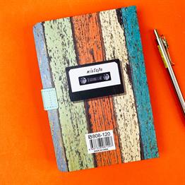Retro Tasarım Mıknatıs Kapaklı Defter