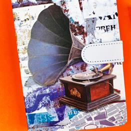 Retro Tasarım Mıknatıs Kapaklı Defter