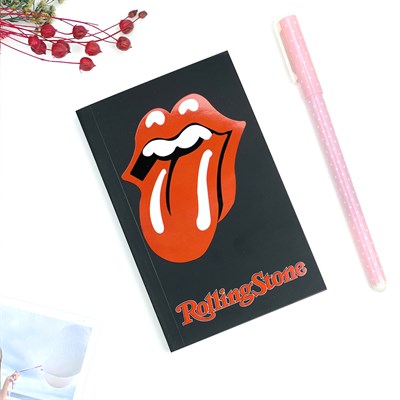 Rolling Stone Tasarımlı Toptan Cep Defteri
