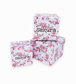 Sakura Tasarımlı 3lü Mini Kutu 