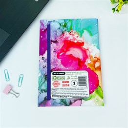 Sanat Ruhu Motto Tasarımlı Lastikli Defter