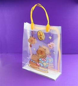 Sapı Kilitli Plastik Çanta 28x23 Cm x12