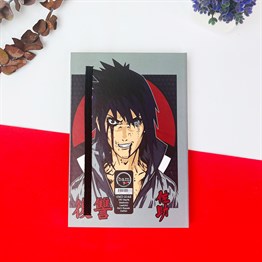 Sasuke Tasarımlı Lastikli Defter