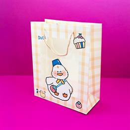 Şeffaf Pencereli Karton Çanta 32X26 Cm x12
