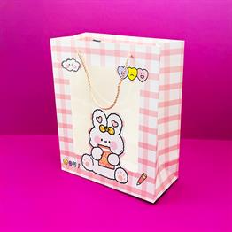 Şeffaf Pencereli Karton Çanta 32X26 Cm x12