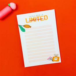 Sen Sınırlı Sayıdasın Tasarımlı To Do List Yapılacak Listesi
