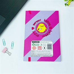 Serseri Kalbim Belasını Arıyor Tasarımlı Lastikli Defter
