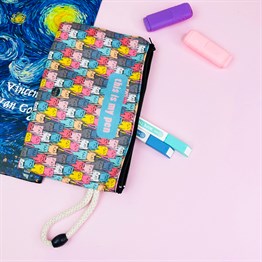 Cute Cat Cloth Pencil Case