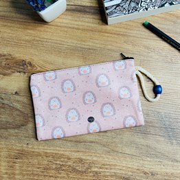 Cute Hedgehog Cloth Pencil Case