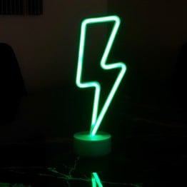 Şimşek Tasarımlı Neon Led Lamba